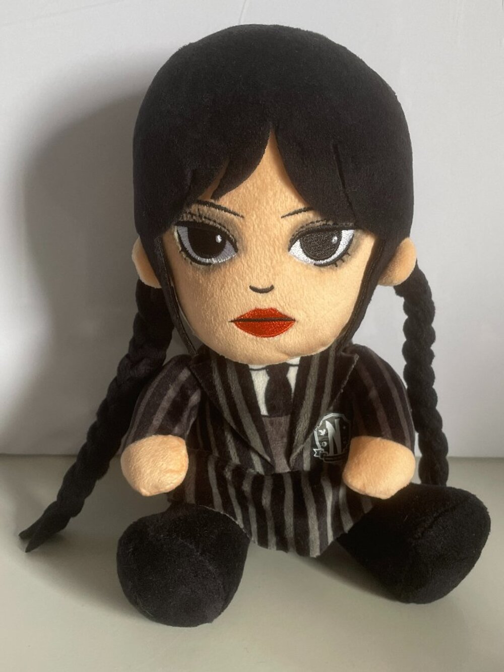 Wednesday Addams Plush 9” - great for Halloween Kidrobot Phunny Stuffed Toy